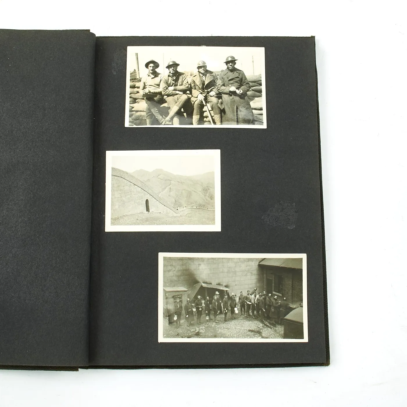 Original U.S. 1932 USMC China Marine 4th Marines Photo Albums - Set of 2