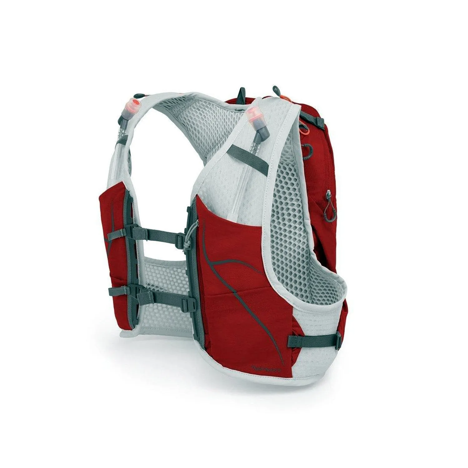 Osprey Duro 6 with Soft Flasks - Phoenix Red