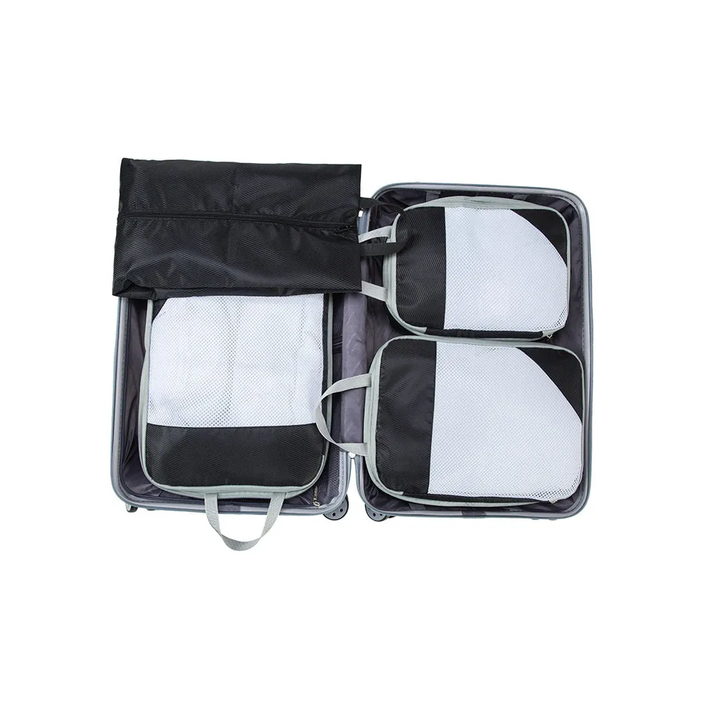 Pack of 4 Expanding Compression Travel Cube Organizers