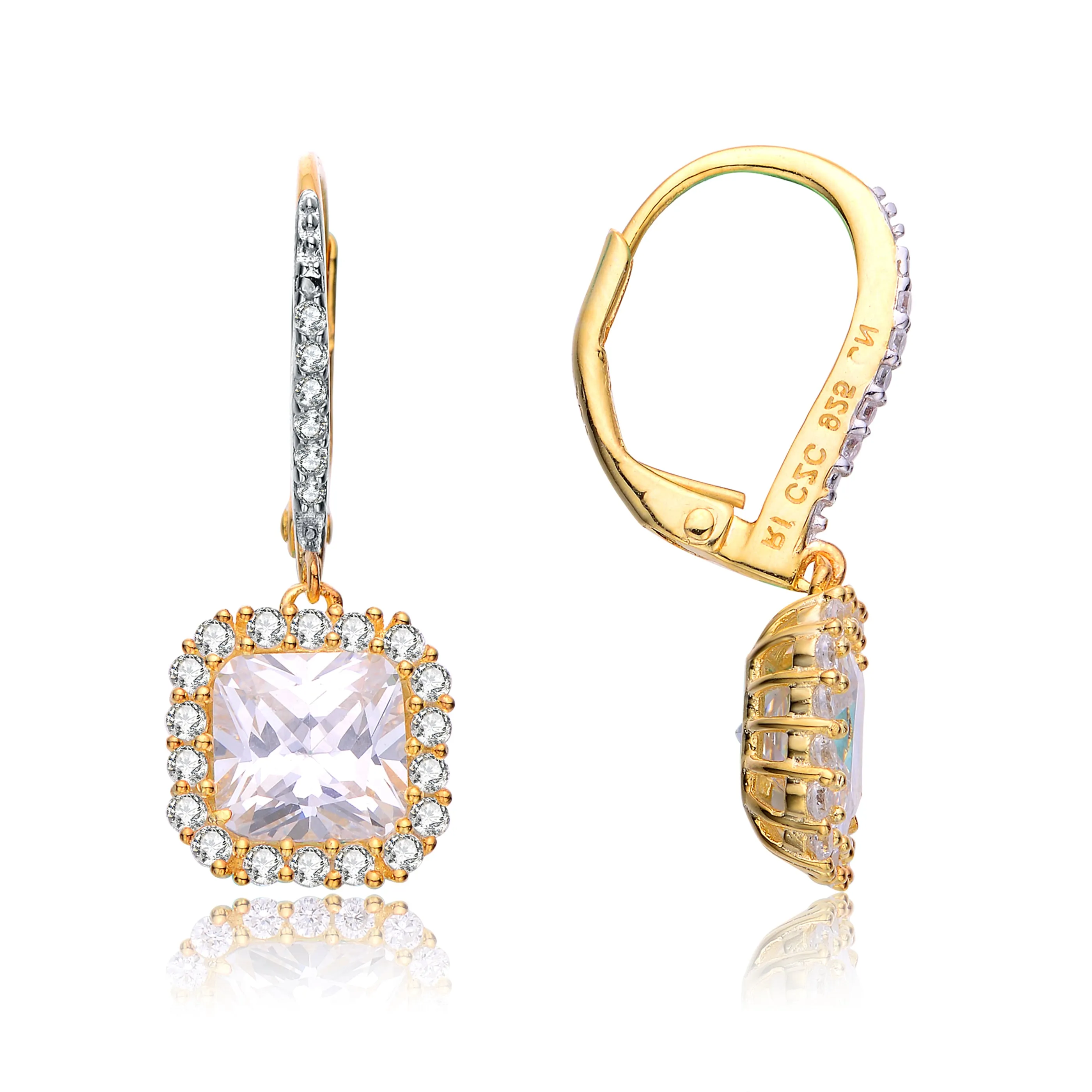 Palais Square Earrings