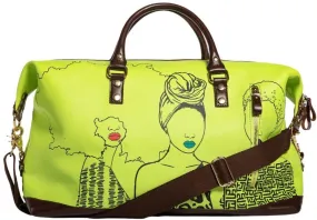 Pardon My Fro Squad Travel Bag - Green