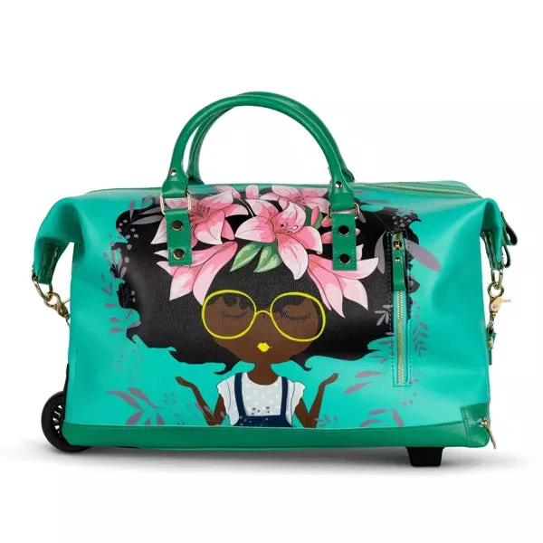 Pardon My Fro Travel Trolley Lily Jade