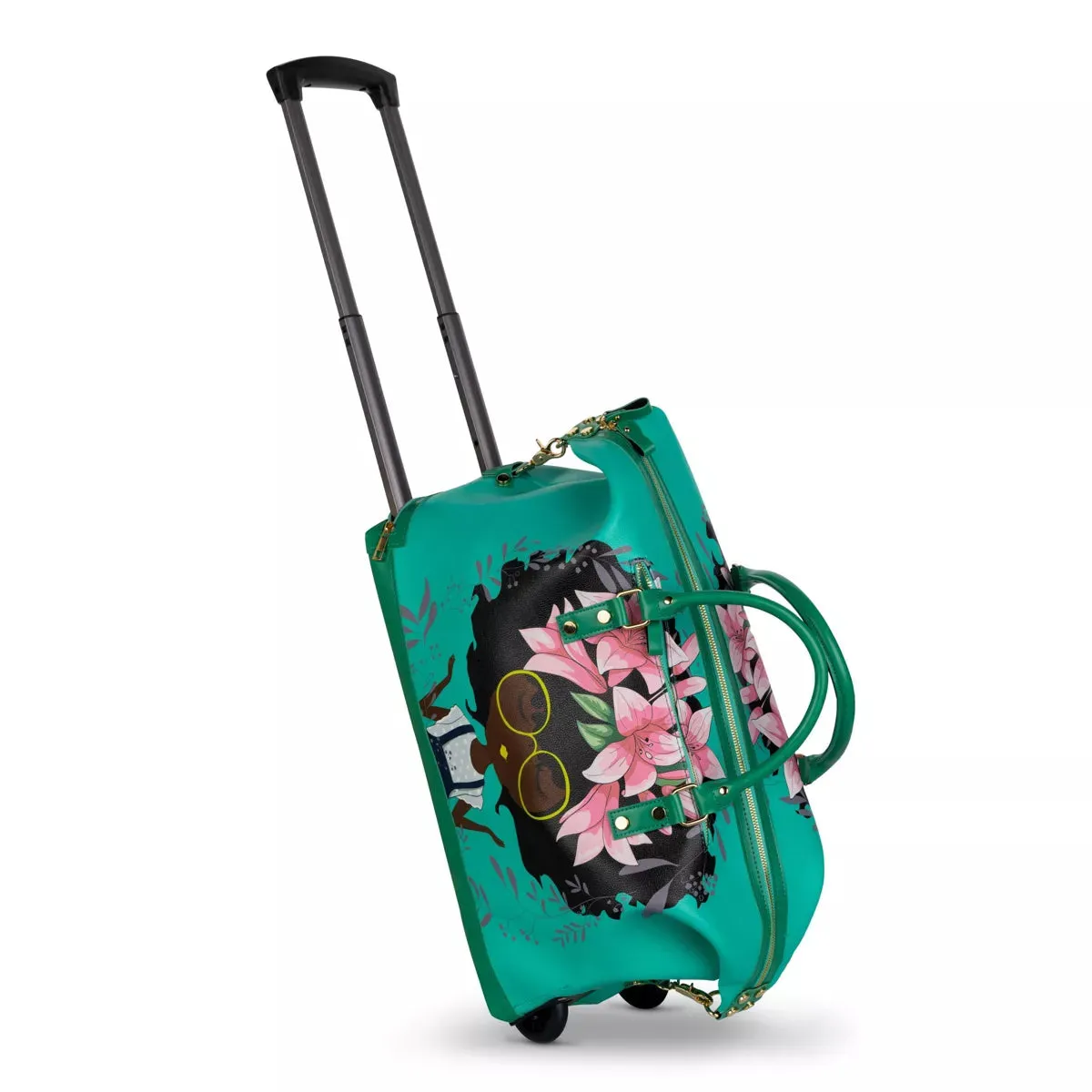 Pardon My Fro Travel Trolley Lily Jade