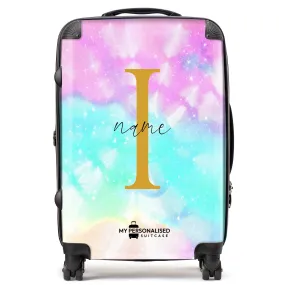 Personalised Pastel Tie Dye Suitcase - 2