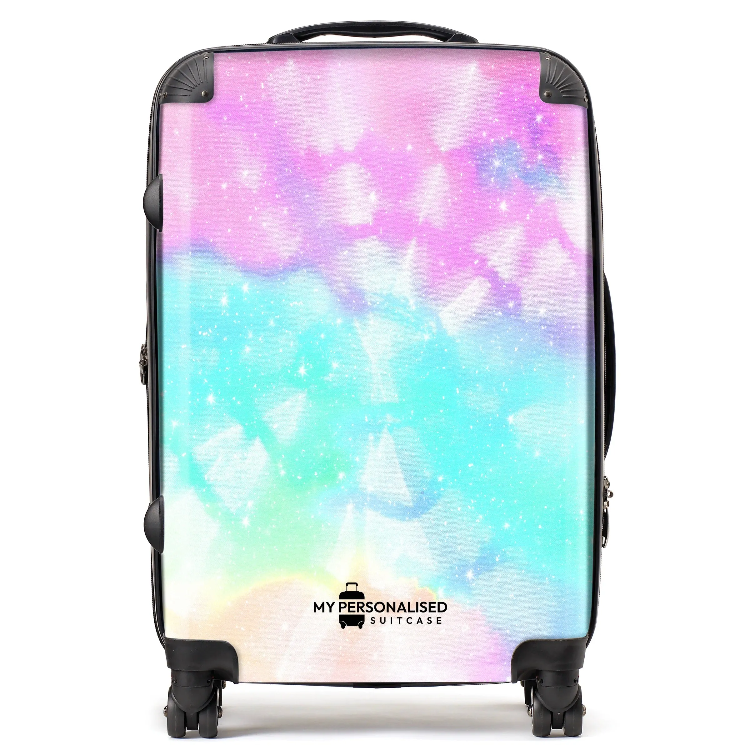 Personalised Pastel Tie Dye Suitcase - 2