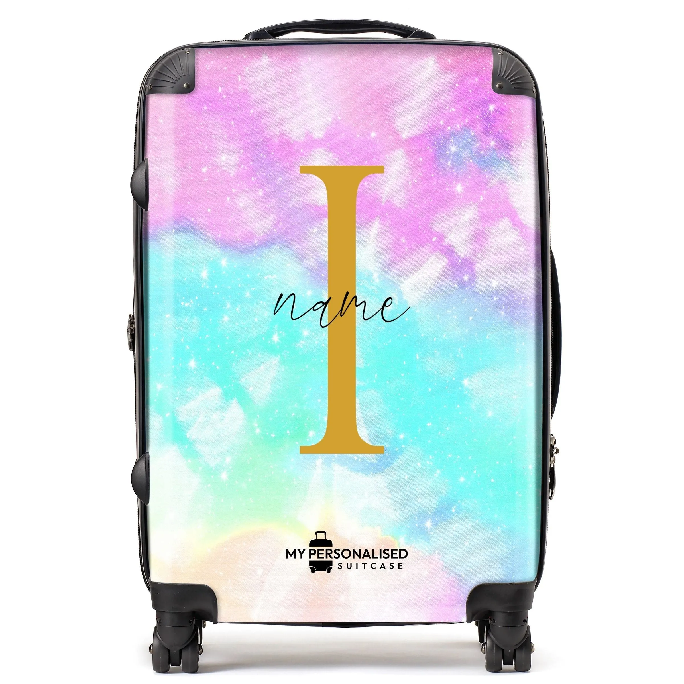 Personalised Pastel Tie Dye Suitcase - 2