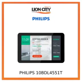 PHILIPS 10BDL4551T 10" Multi Touch Andriod Tablet with Android 7 (min order 8 units)