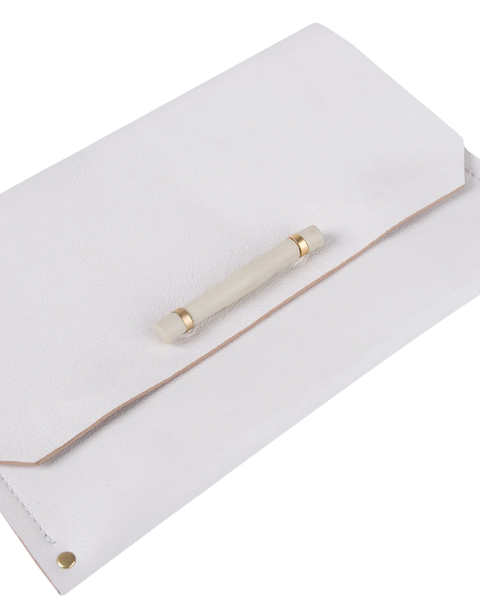 Pietra Clutch - Off White