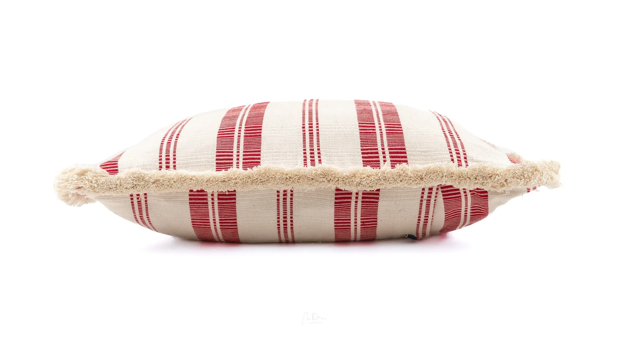 Pillow: Handwoven antique Hungarian hemp - P208