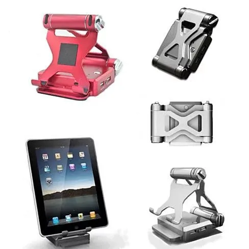 Podium Style Stand With Extended Battery Up To 200% For iPad, iPhone And Other Smart Gadgets