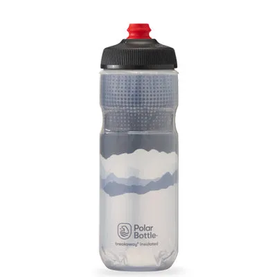 Polar Btl,Breakaway Insulated Dawn To Dusk Charcoal/Wht 20Oz Breakaway Insulated 20Oz  Hydration