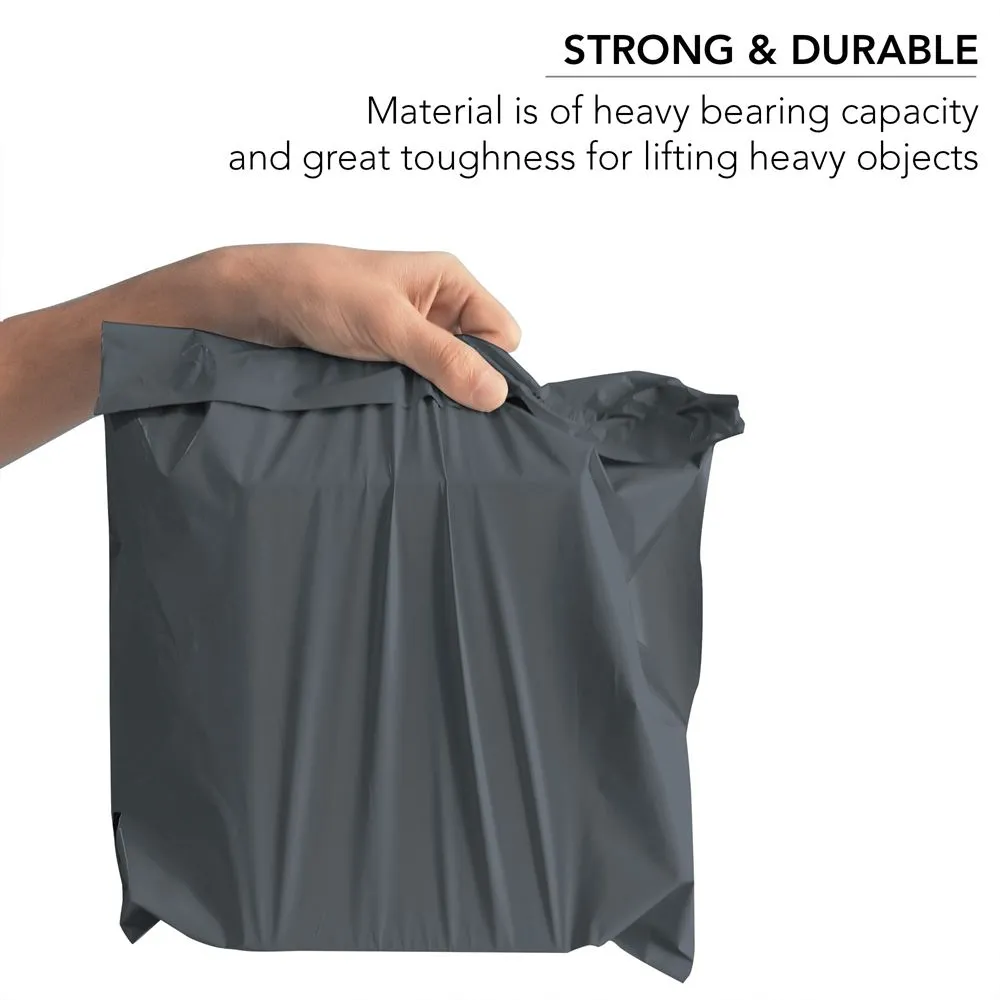 Poly Bags, 6" x 9" (152mm to 229mm), Grey Mailing Strong Self Seal Bag