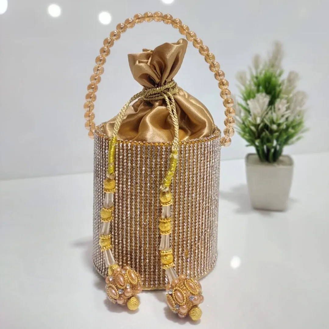 Potli Stone Clutch