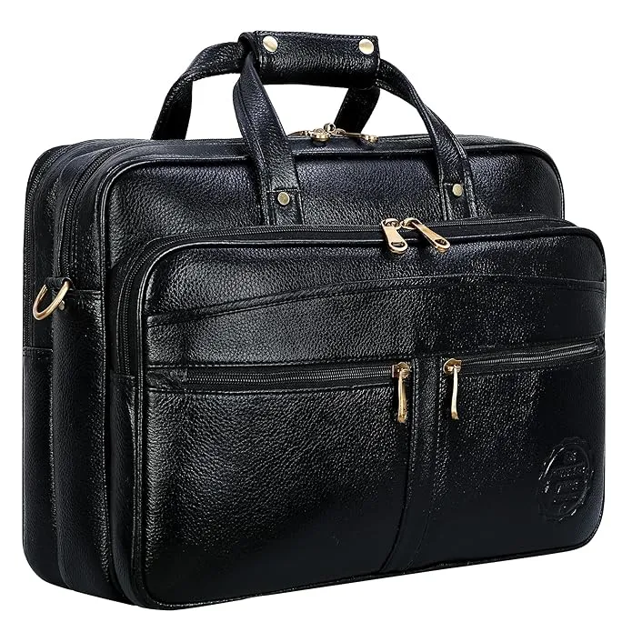 Premium Leather Office & Messenger Bag LB016