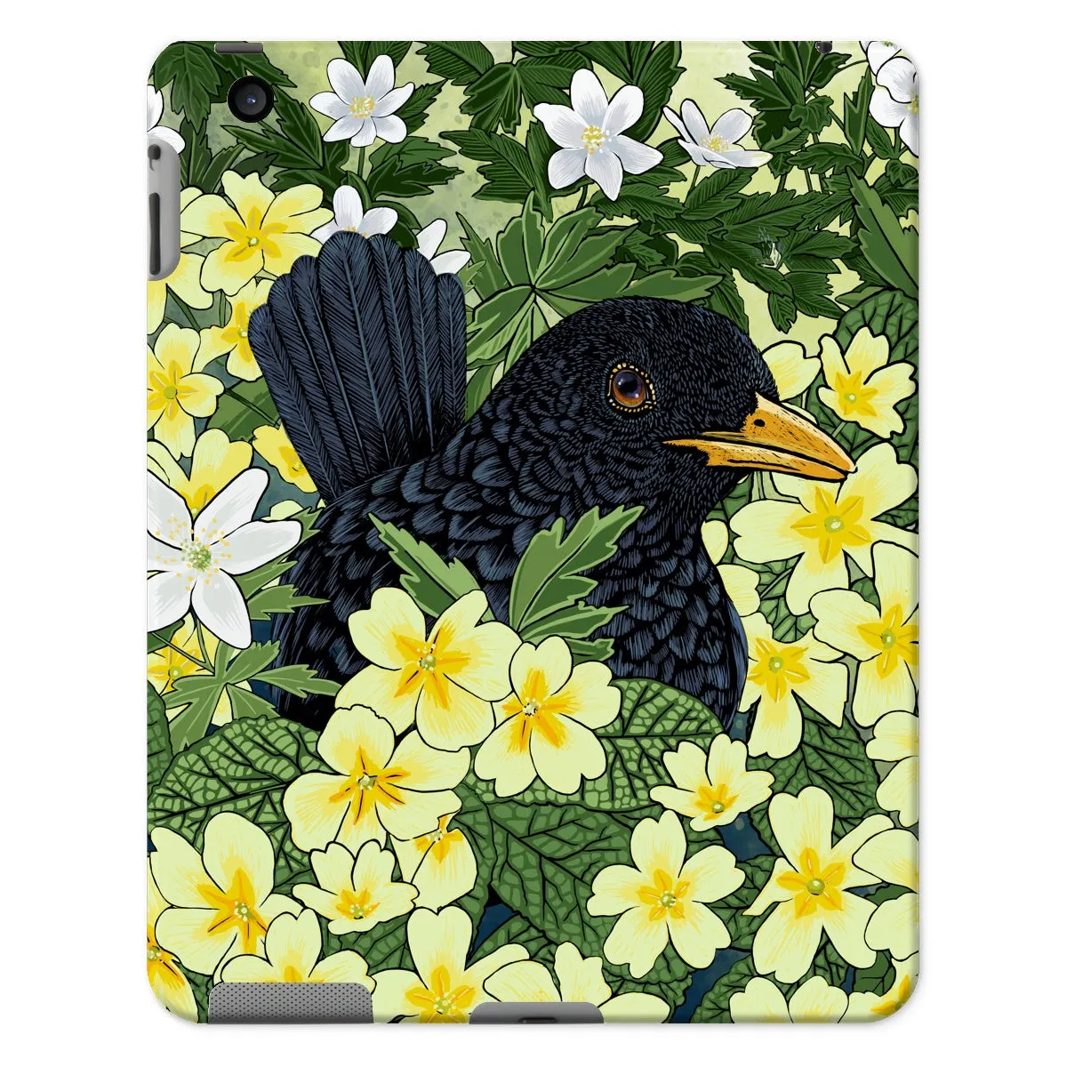 Primrose Blackbird Tablet Case