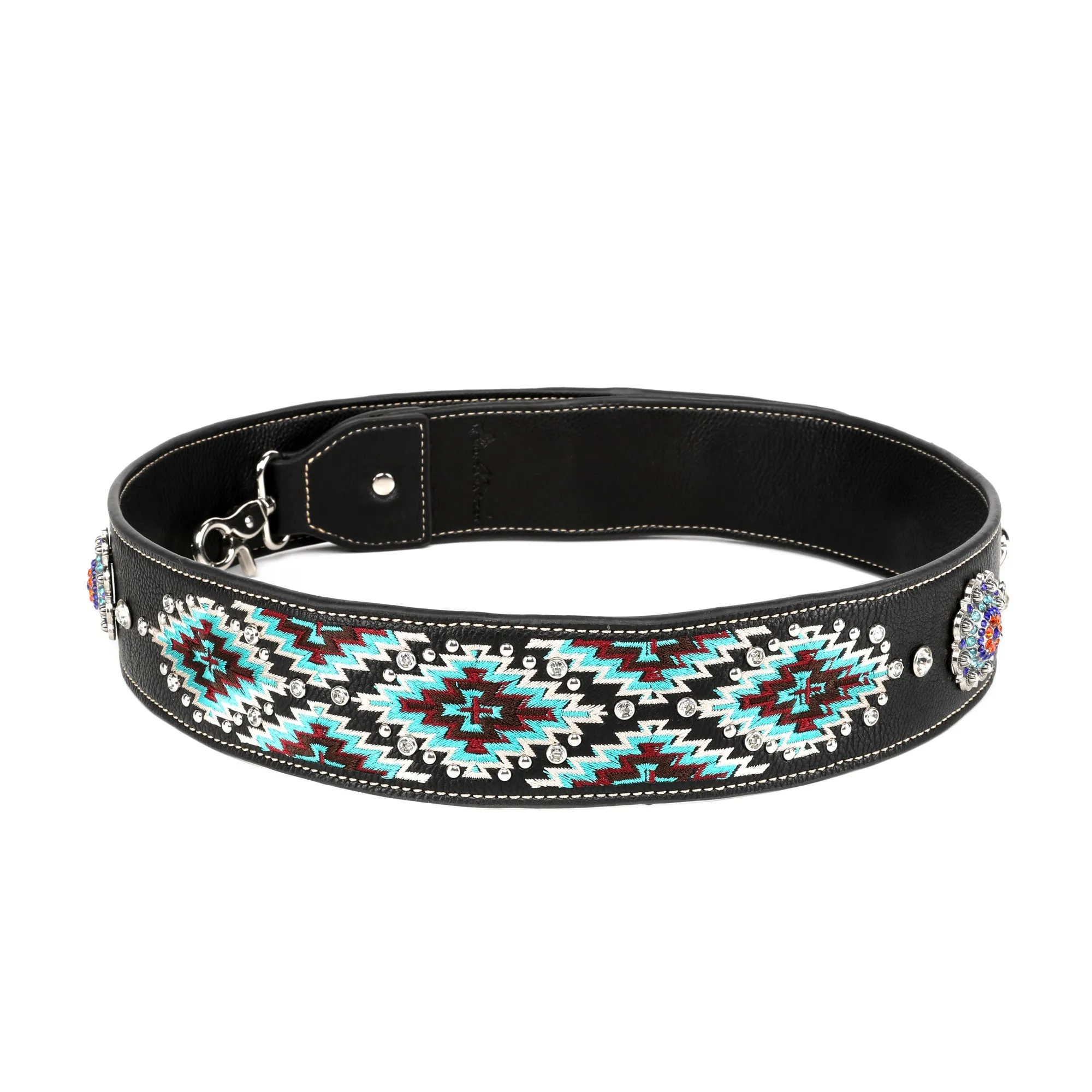 PST-1016 Montana West Western Guitar Style Southwestern Crossbody Strap