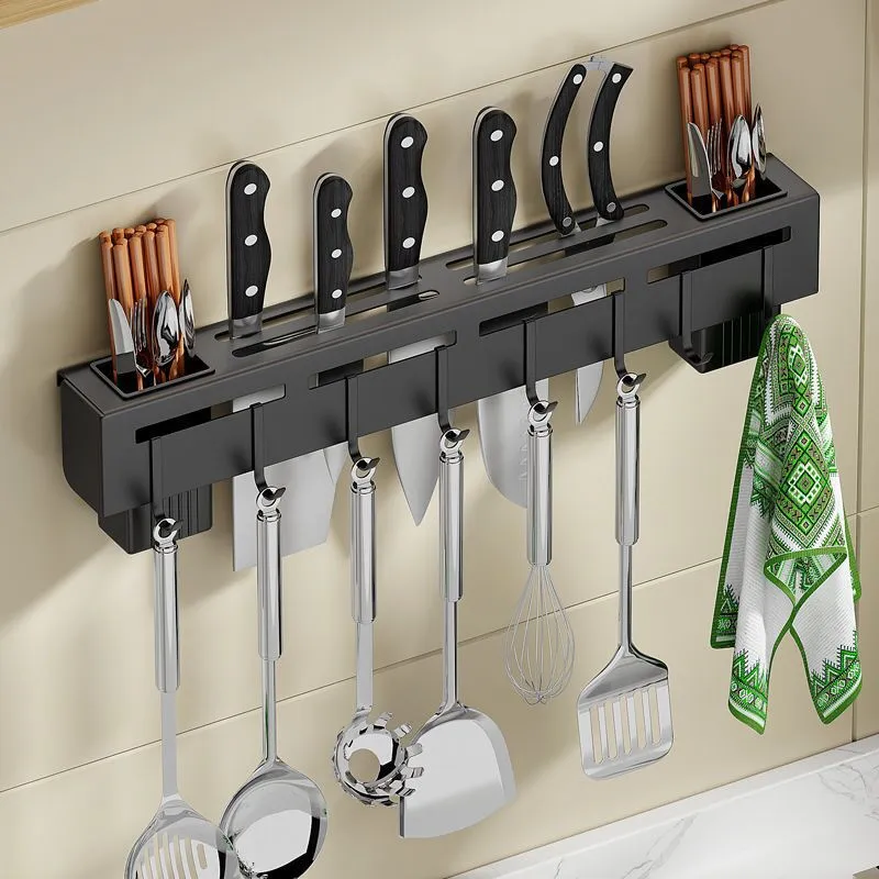 Punch-free Kitchen Tableware Storage Rack