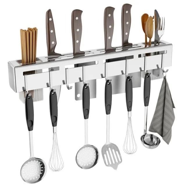 Punch-free Kitchen Tableware Storage Rack