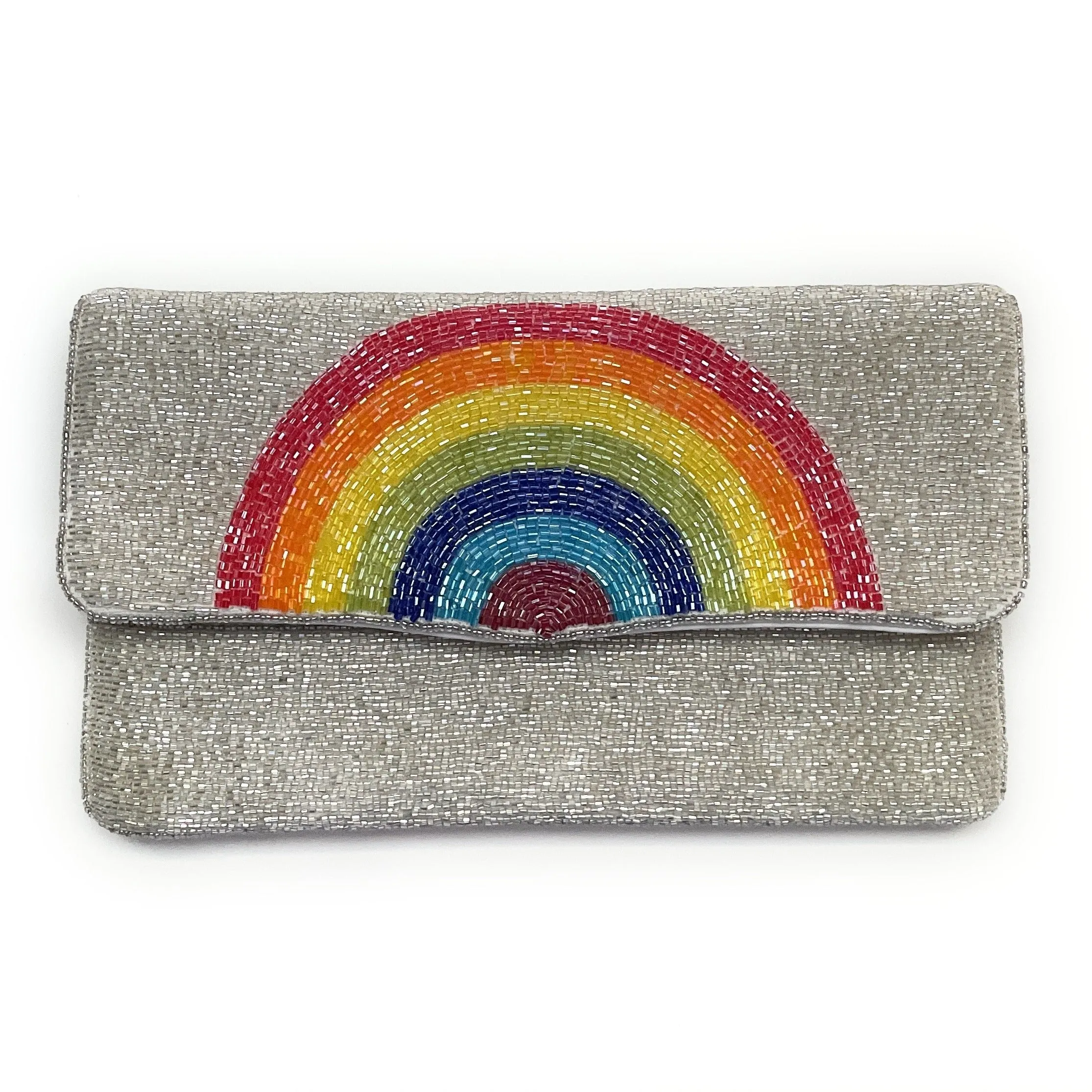 Rainbow Clutch Purse