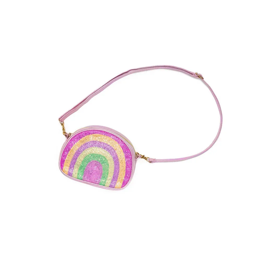 rainbow shine purse