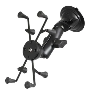 RAM Mount Twist Lock Suction Cup Base with Universal X-Grip II