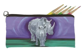 Rhino Kitten Pencil Bag - Stalwart Linage