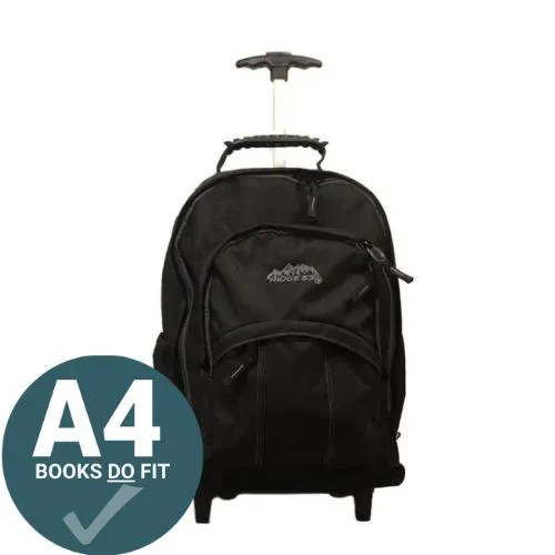 Ridge 53 - Temple Wheeled Backpack - Black