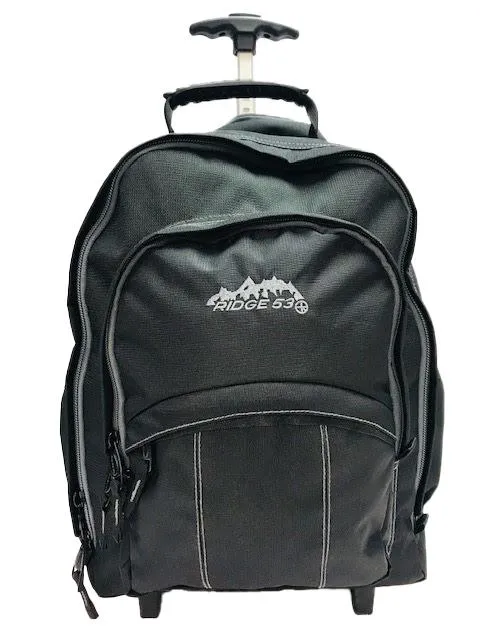 Ridge 53 - Temple Wheeled Backpack - Black