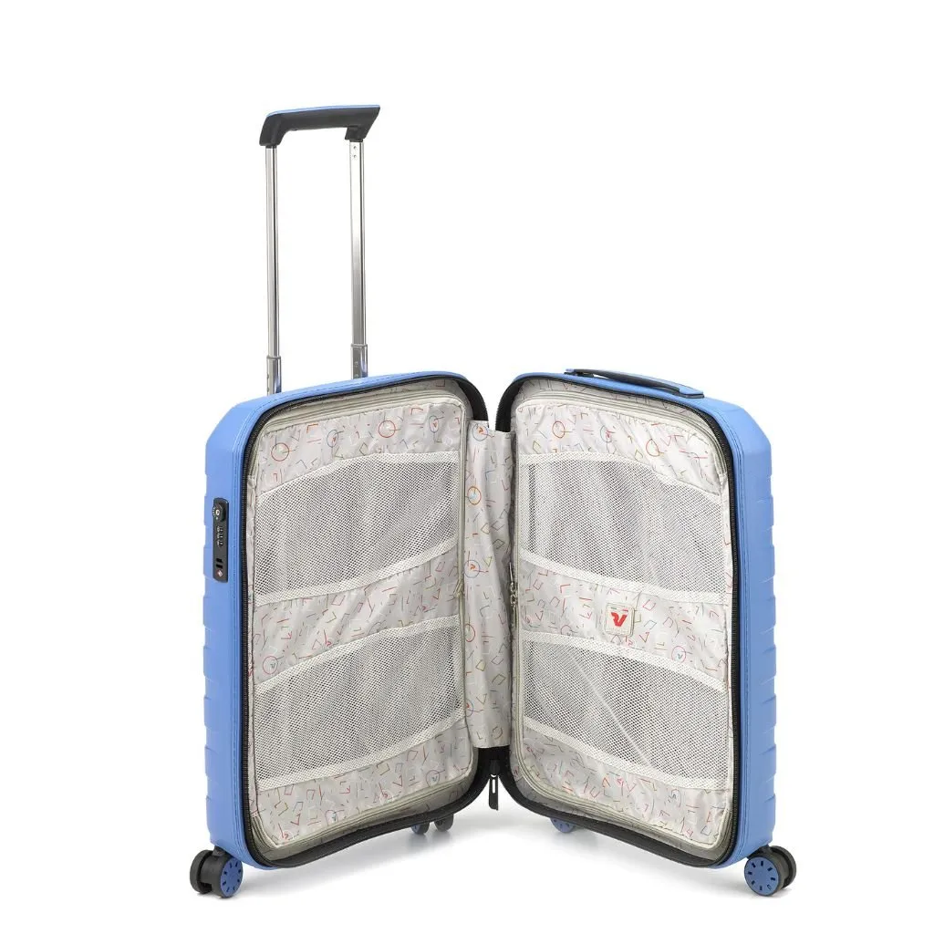 Roncato Box Young Hardsided Spinner Suitcase 3pc Set Ocean/Black