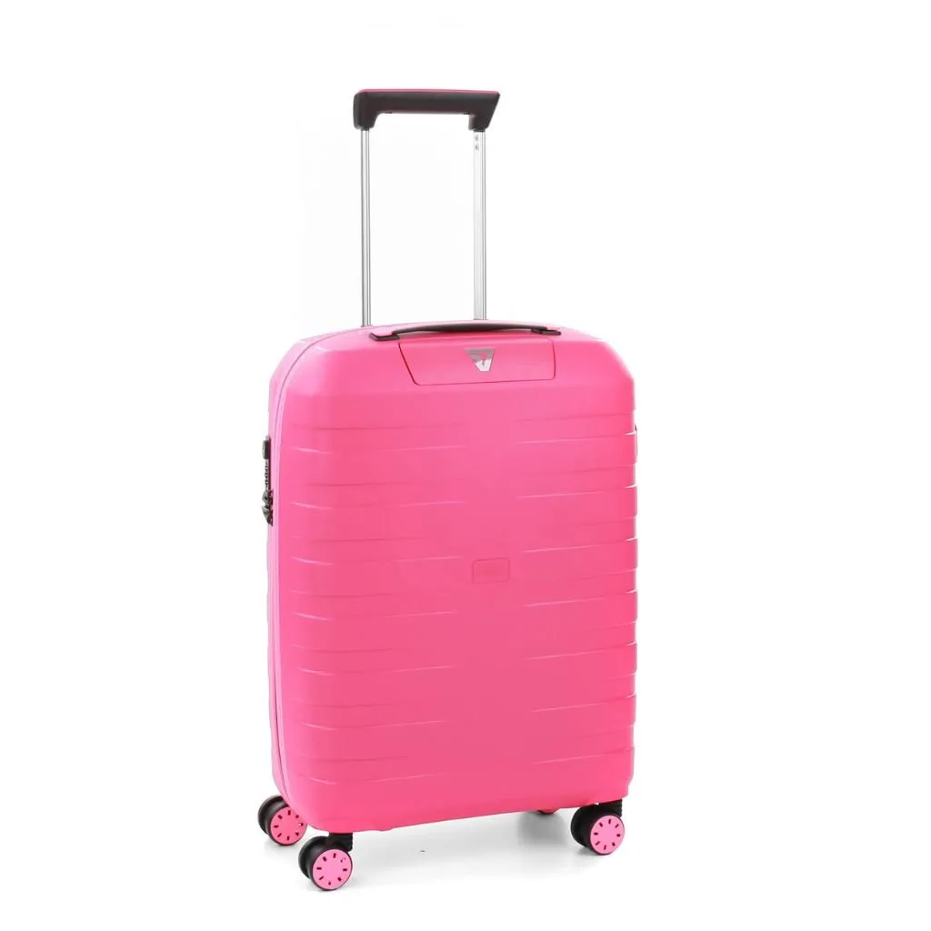 Roncato Box Young Hardsided Spinner Suitcase 3pc Set Pink