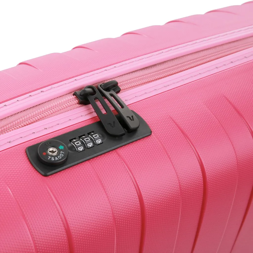 Roncato Box Young Hardsided Spinner Suitcase 3pc Set Pink