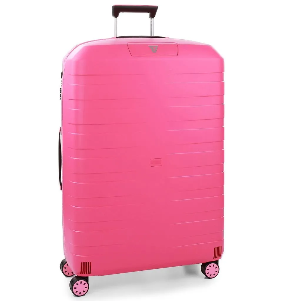 Roncato Box Young Hardsided Spinner Suitcase 3pc Set Pink