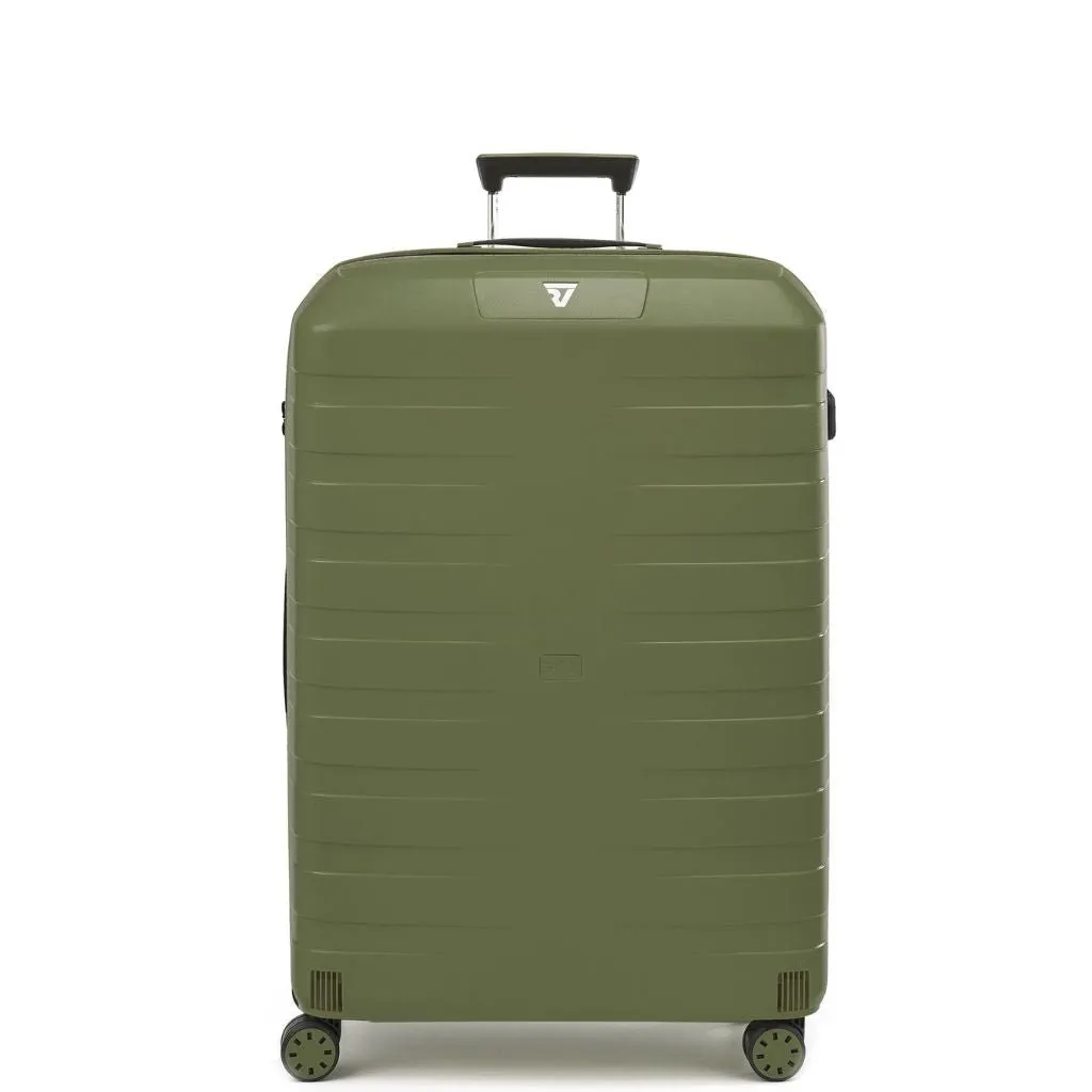 Roncato Box Young Hardsided Spinner Suitcase Duo Set Green