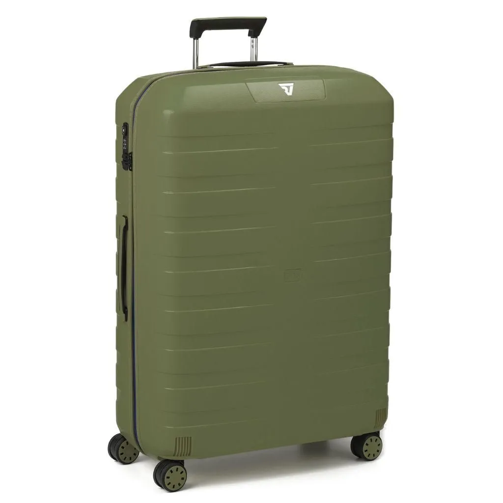 Roncato Box Young Hardsided Spinner Suitcase Duo Set Green