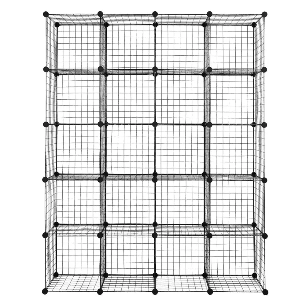 RONSHIN Diy 20-cube Storage Rack Multifunctional Unit Modular Organizer