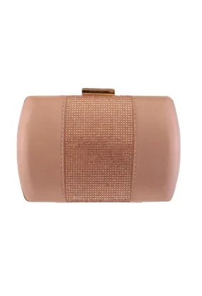 Rose Gold Clutch Bag-1