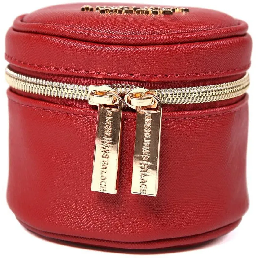 Round Jewelry Case Brandy