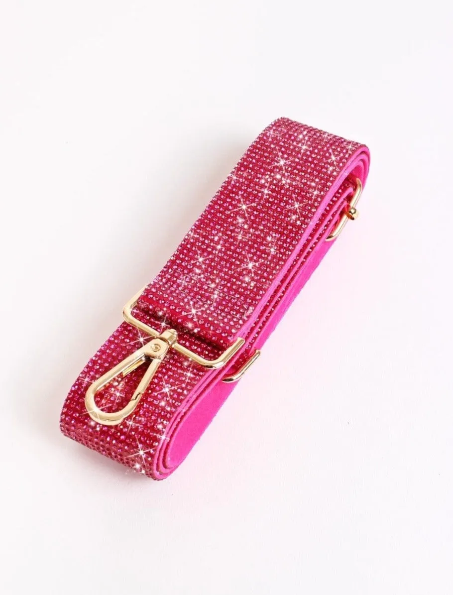 RS038 Sparkling Rhinestone Guitar Strap