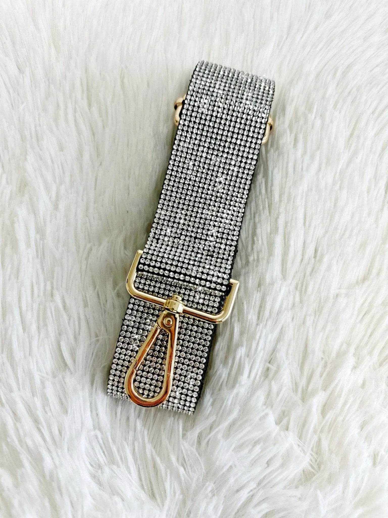 RS038 Sparkling Rhinestone Guitar Strap