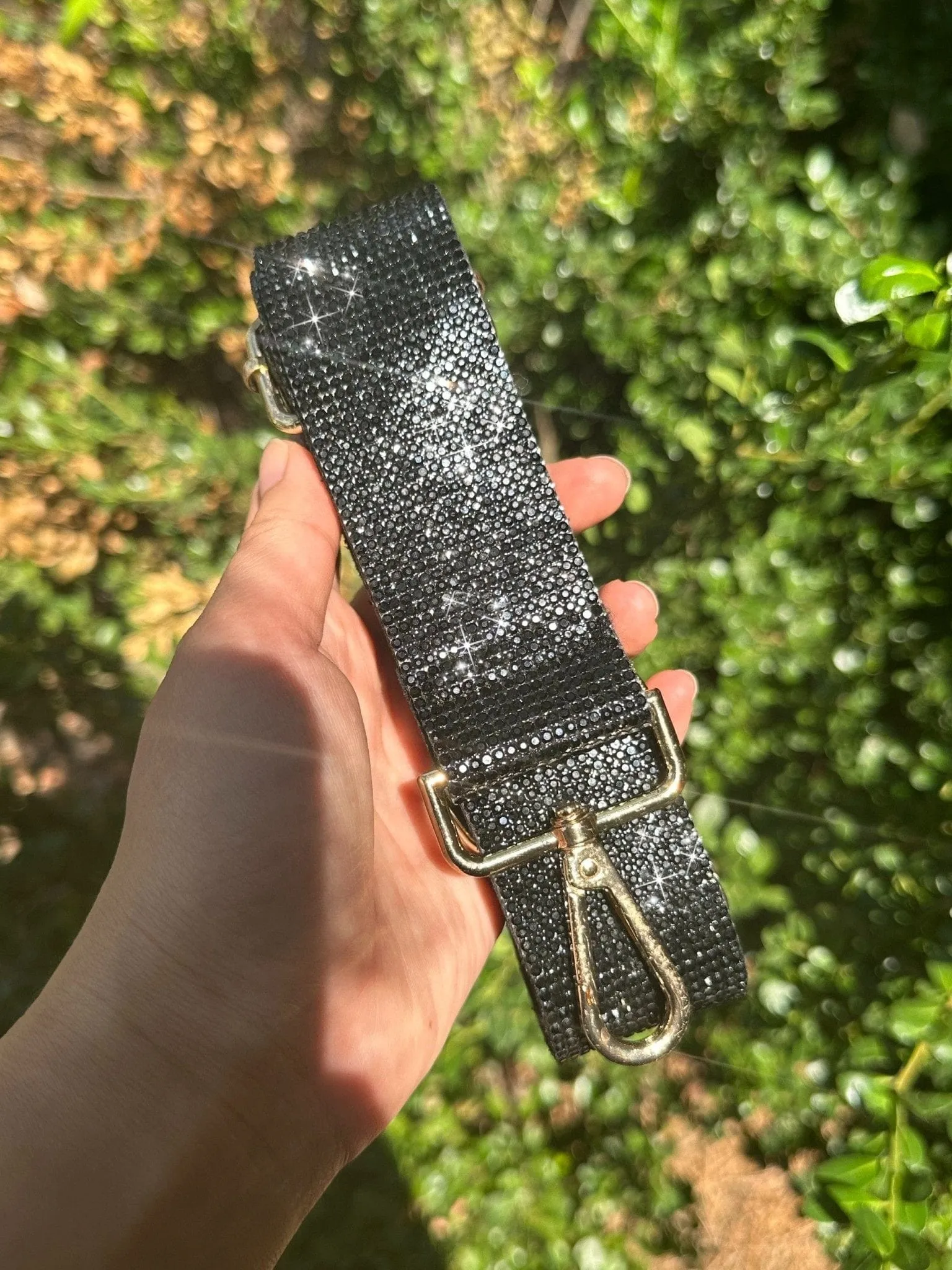 RS038 Sparkling Rhinestone Guitar Strap