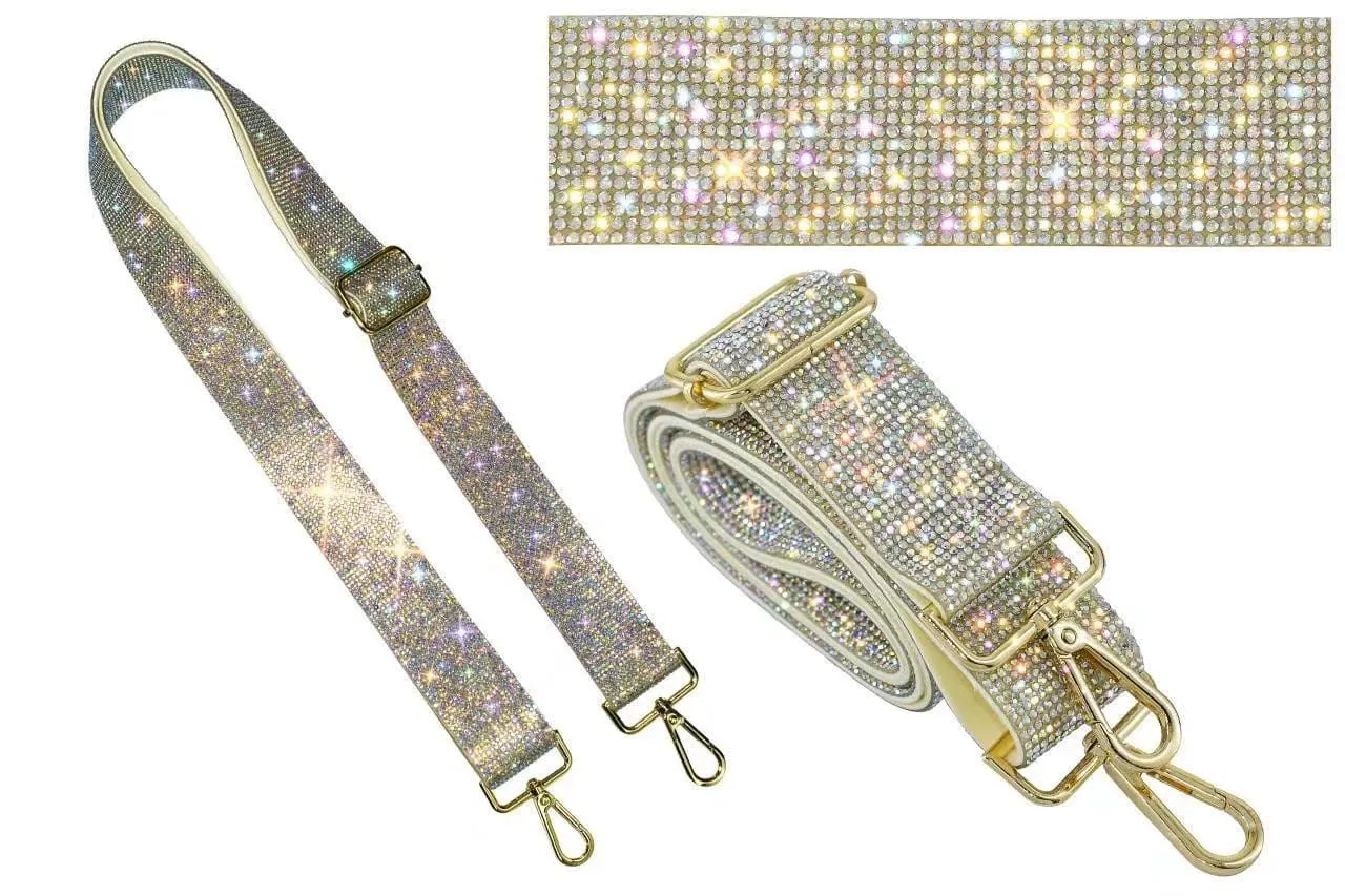 RS038 Sparkling Rhinestone Guitar Strap