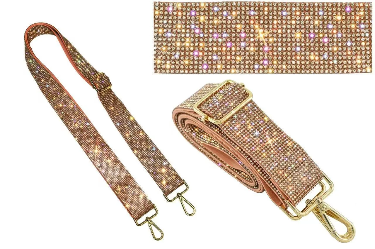 RS038 Sparkling Rhinestone Guitar Strap