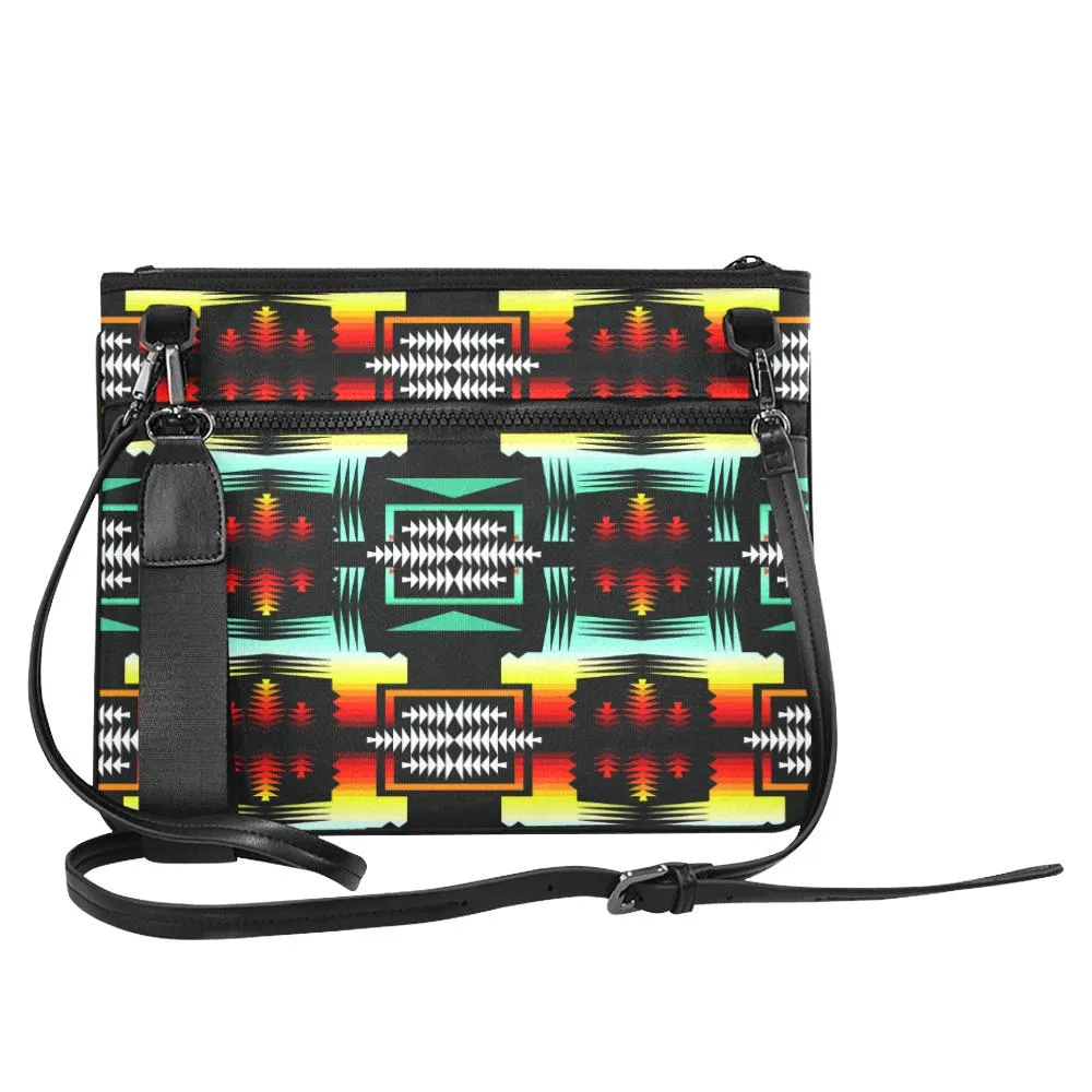 Sage Fire and Sky Update Slim Clutch Bag