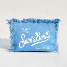 Saint Barth Fringe Clutch Bag