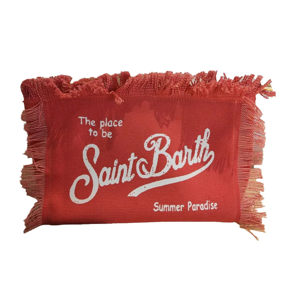 Saint Barth Fringe Clutch Bag