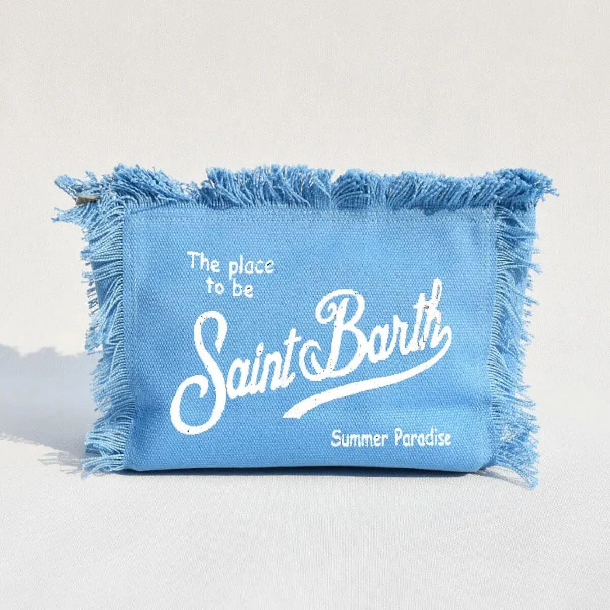 Saint Barth Fringe Clutch Bag