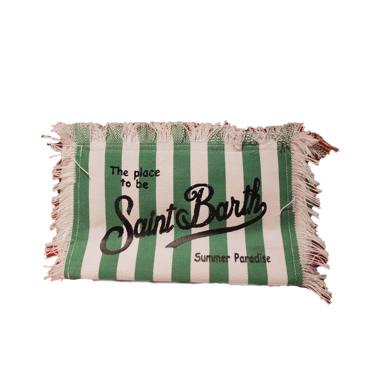 Saint Barth Fringe Clutch Bag