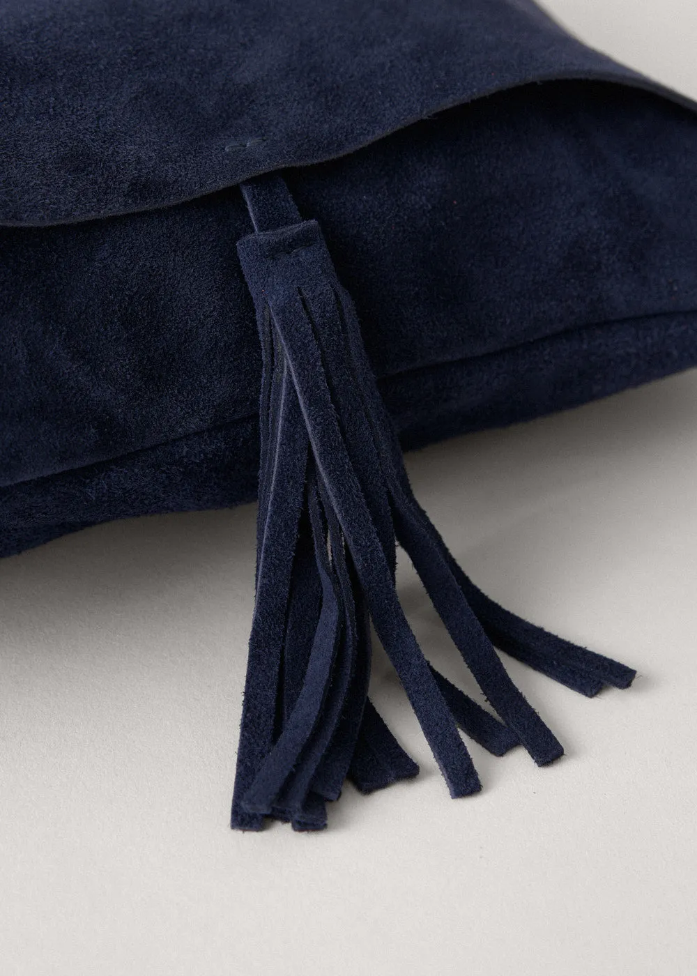 SAL SUEDE BAG - DARK BLUE