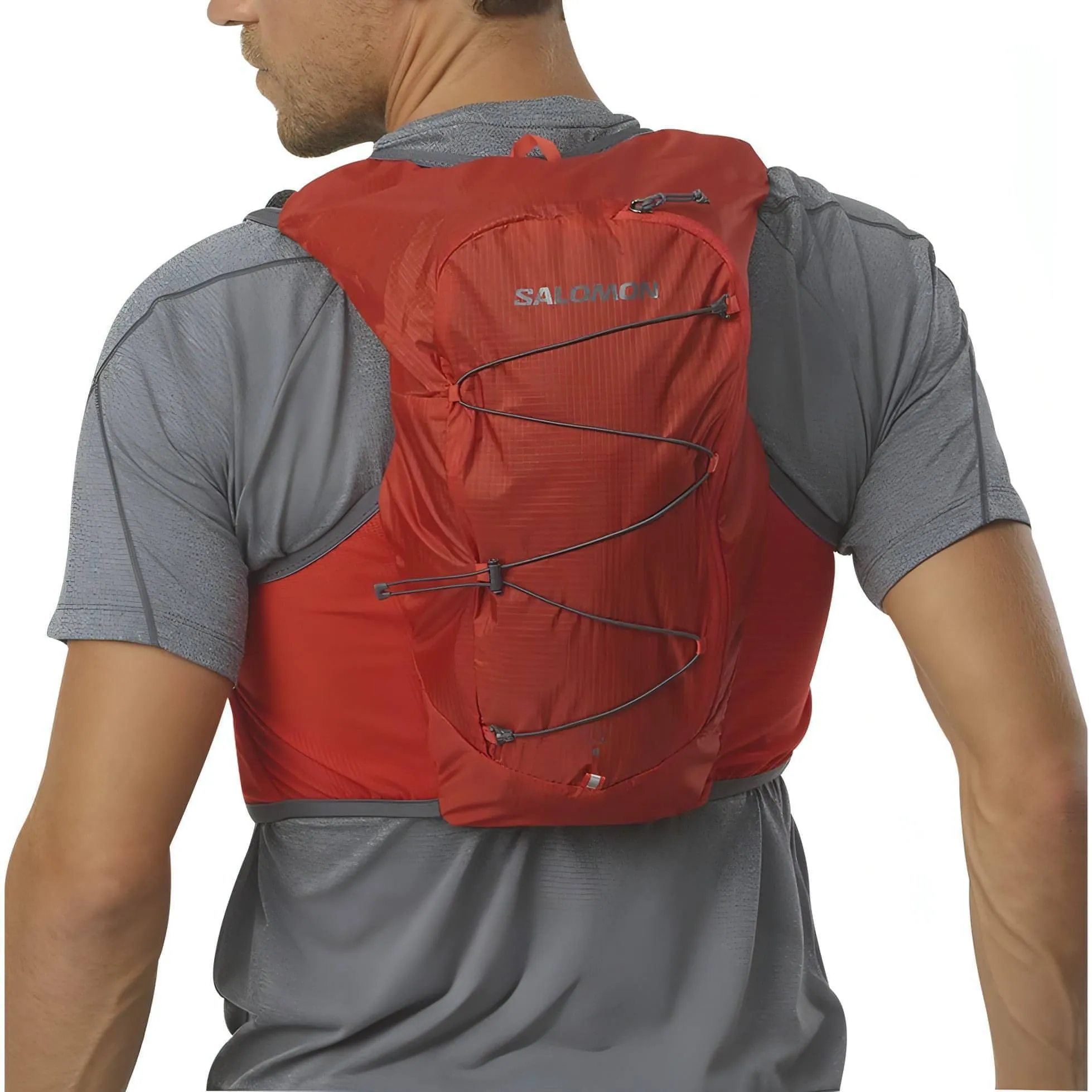 Salomon Active Skin 8 Set Running Backpack - Red