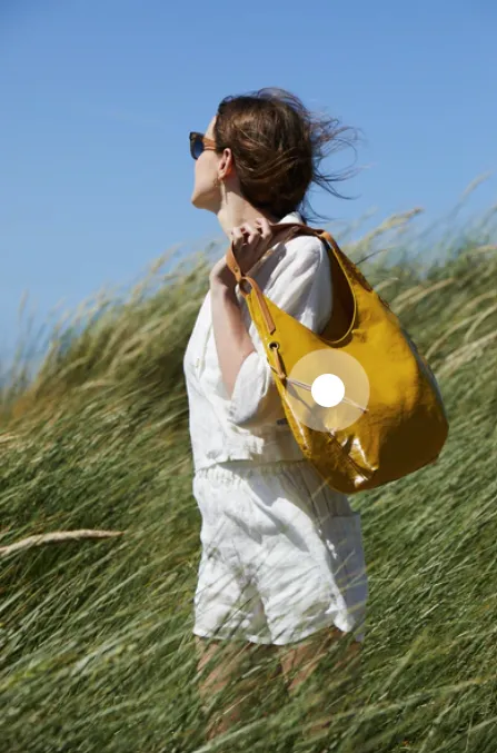 SAND LINEN TOTE BAG - Premium Collection